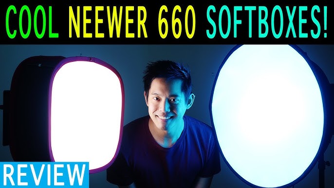 Neewer 660 LED Kit Review, Bi Color, Fanless, Over 4 Hours on NPF  Battery