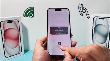 iPhone 15: How to Screen Record With Sound