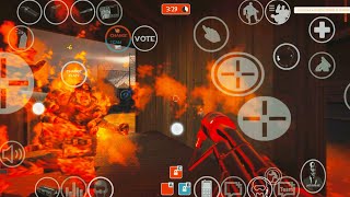 TF2C Android - Gameplay Offline with Bots {map:Gravel_Pit}