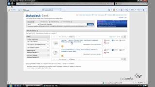 Product Demo: Using Autodesk Seek from Revit MEP 2010 to search for and insert plumbing fixture