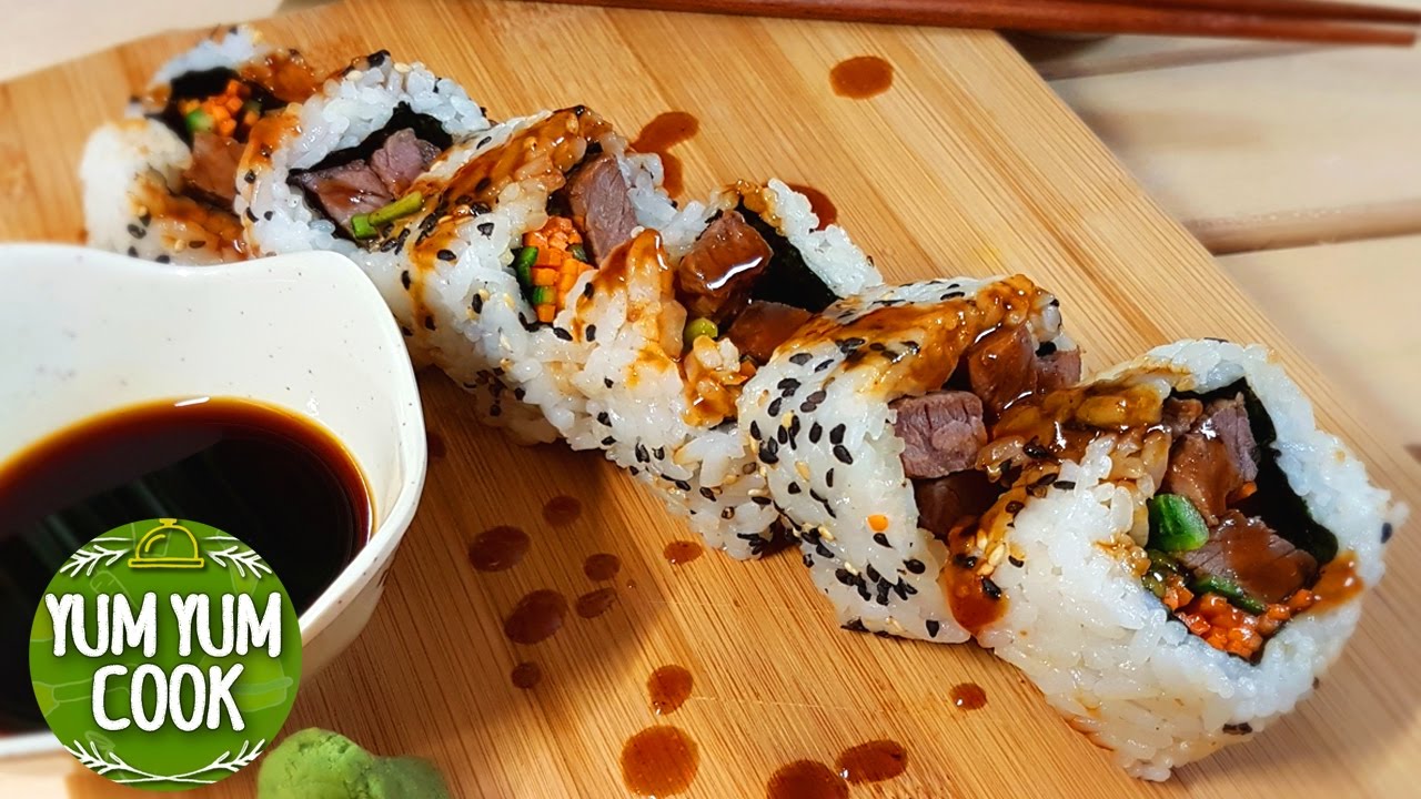 Total 92+ imagen kobe beef sushi roll - Viaterra.mx