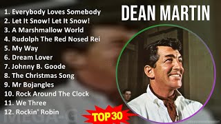 D e a n M a r t i n MIX Most Popular Songs ~ 1940s Music ~ Top Traditional Pop, Vocal Pop, AM Po...