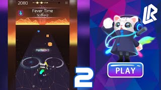 Sonic Cat - Slash the Beats 🎄 Christmas Event Part 2 (Gameplay by Rycalz) screenshot 2