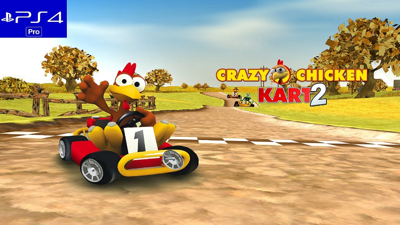 Moorhuhn Kart 2 (2022) (PS4 Pro) - Longplay (4K 60FPS)