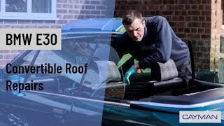 BMW E30 Convertible Roof Repairs screenshot 4