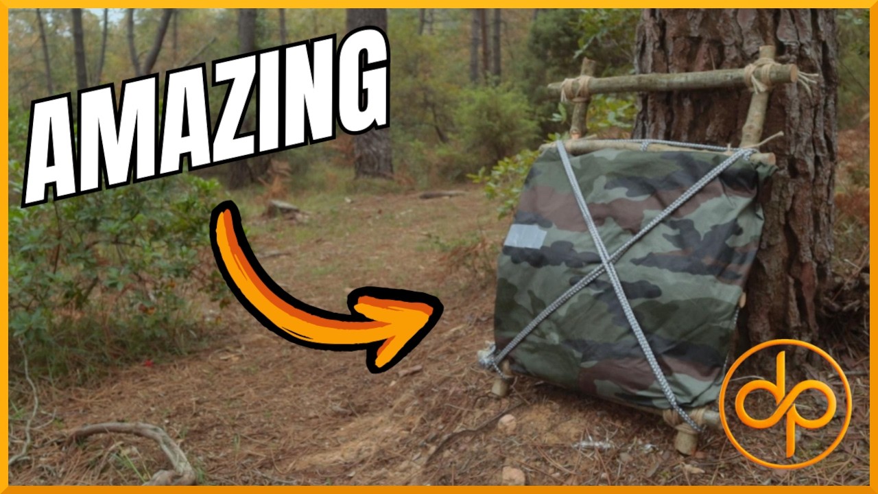 I Built a Primitive Bushcraft Backpack | Full Frame Pack DIY - YouTube