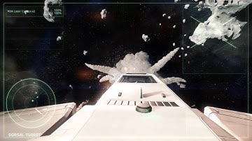 Star Citizen PTU 2.4L - Awesome Turret View Kill