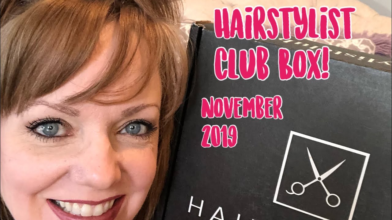 Hairstylist Club Box!!! November 2019 YouTube