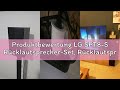 Produktbewertung LG SPT8-S Rücklautsprecher-Set, Rücklautsprecher-Set für Soundbars, 100 W Leistung
