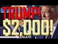 $2,000 STIMULUS CHECK, SECOND STIMULUS CHECK &amp; 2ND Stimulus Package UPDATE!! | AFTERNOONS LALATE