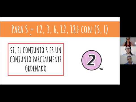 CONJUNTOS PARCIALMENTE ORDENADOS - GRUPO 1 - YouTube
