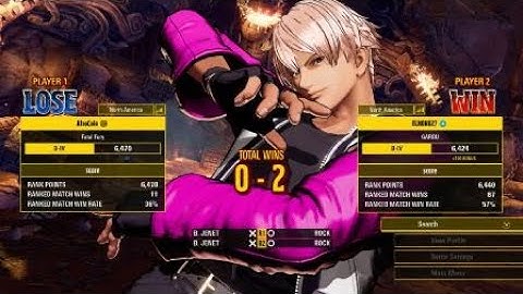 FATAL FURY: COTW RANK MATCH #2 OPEN BETA