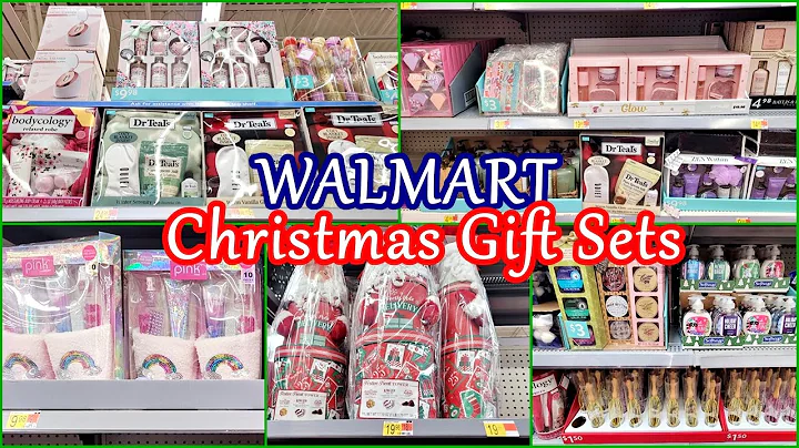 WALMART CHRISTMAS GIFT SETS 2021 SHOP WITH ME! NEW FINDS GIFT IDEAS