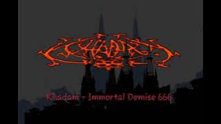 Khadam - Immortal Demise 666//black metal indonesia//full lagu