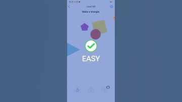 Easy game brain level 108 make a triangle