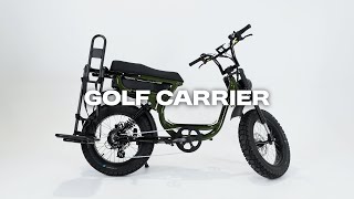 Installing a golf club carrier on a Fatboy E-bike