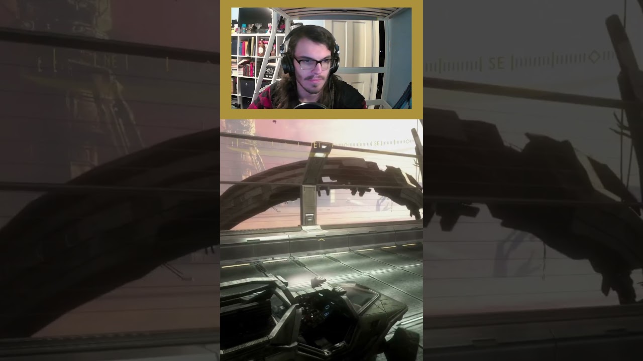 I can't run over that - Halo 3 ODST