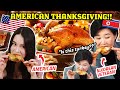 North Korean Veteran tries U S  THANKSGIVING for the First Time!