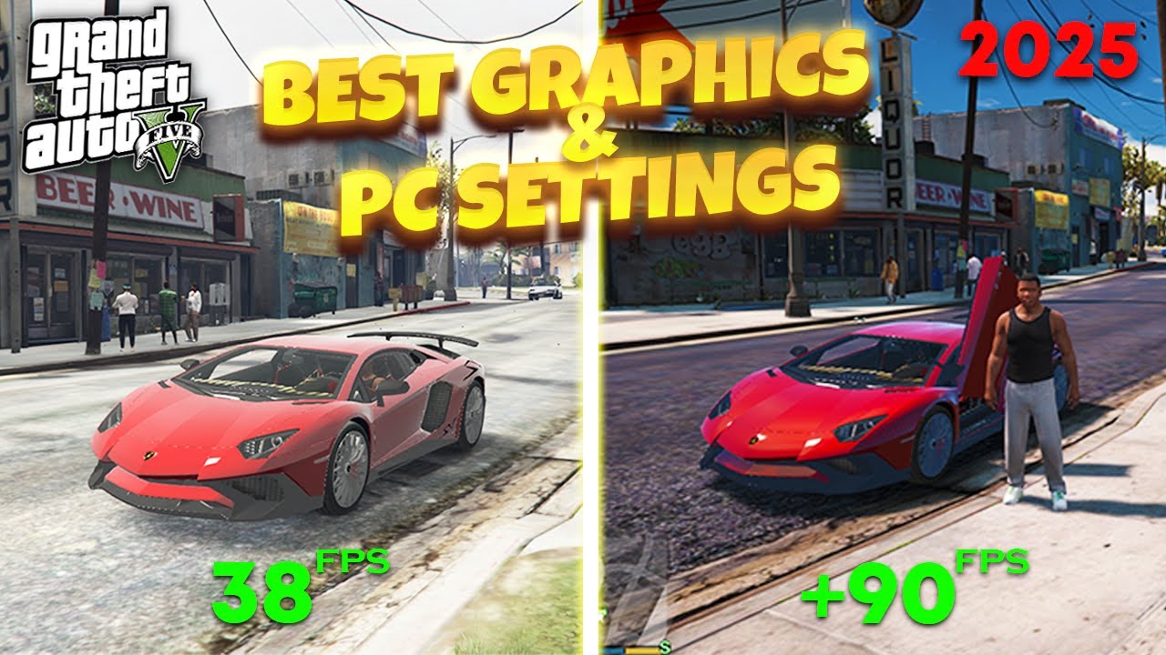 Boost FPS In GTA 5 Best Graphics Settings For Low End PC 2025 YouTube 