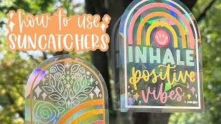 How to Use Suncatcher Stickers | Small Business