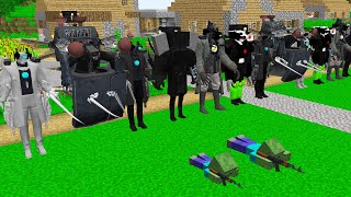 EVİMİ KORUYAN 100 YENİ TİTAN KAMERA ADAM   Minecraft