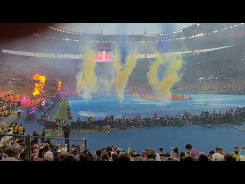 Final Champion League Paris 2022. Opening Ceremony