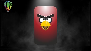 LEARN CORELDRAW: DRAWING ANGRY BIRDS