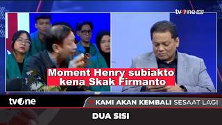 Moment Henry subiakto Kena Skak Firmanto.#ijazah #jokowi #roysuryo #tifa #debat #palsu