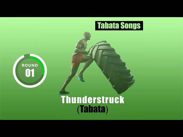 Thunderstruck (Tabata) by TABATA SONGS class=
