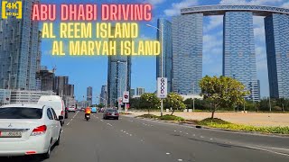 [4K 60fps] Abu Dhabi Driving | Al Reem Island and  Al Maryah Island