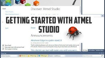 2.Getting Started with Atmel Studio in Hindi | How to Create and Build New Project in Atmel Studio