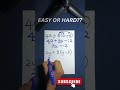 EASY OR HARD !!!!!!! TRY THIS #learnmath #mathematics #education #maths #study