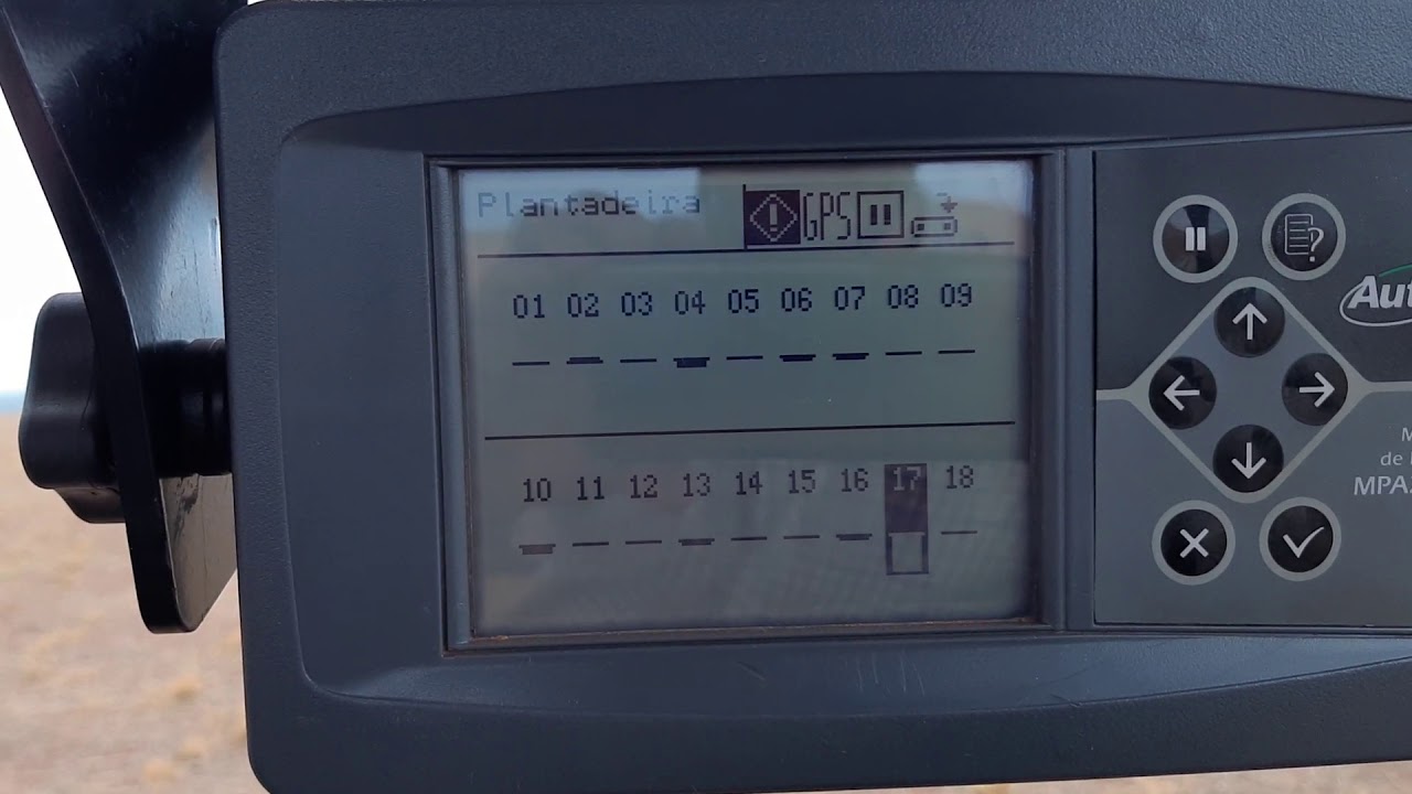 Configurações sensor Auteq MPA 2500