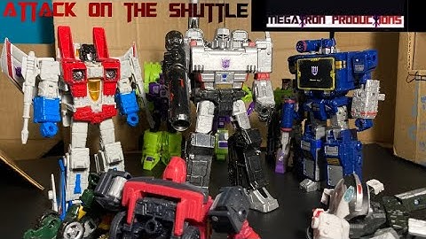 Transformers G1 Attack on the Shuttle 1986 Movie (Transformers Stop-Motion Animation)