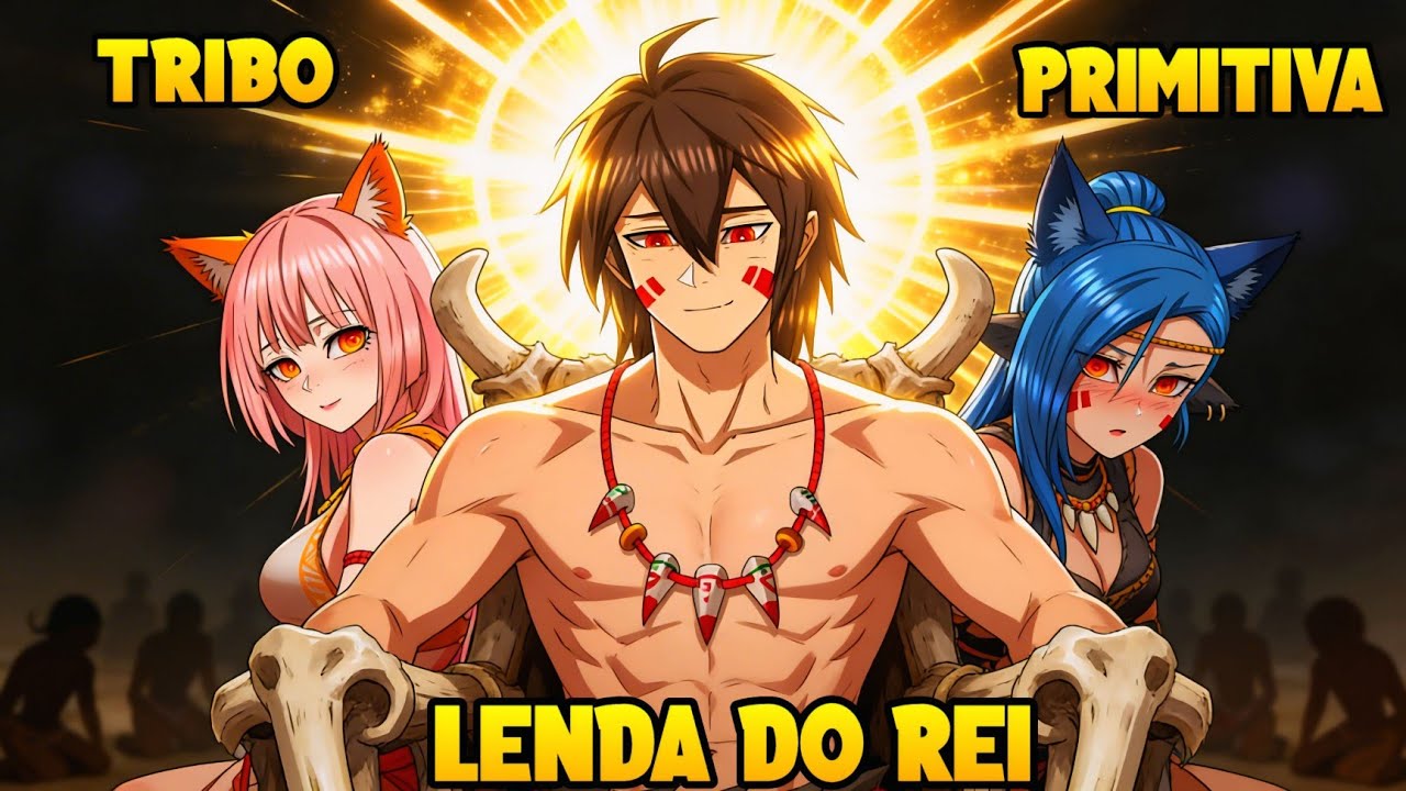 ELE MAL VIROU REI E JÁ TEM QUE EVOLUIR A TRIBO PRIMITIVA PARA O REINO SUPREMO (1-15) | Recap Manhwa
