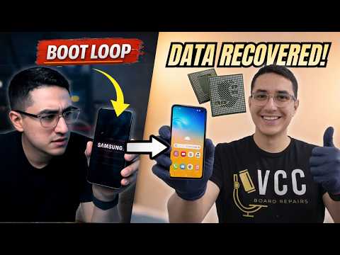 Samsung S10e Stuck on Samsung Logo? Bootloop Data Recovery (CPU Reball)