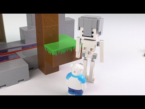 포비가 레고 마인크래프트 스켈레톤을 만나면 벌어지는 일  ❤  뽀로로 장난감 애니 ❤ Pororo Toy Video | 토이컴 <strong>Toycom</strong>