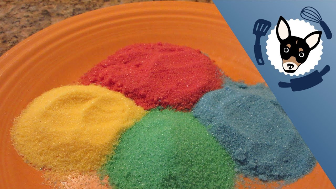 Edible Glitter Sugar Recipe - YouTube