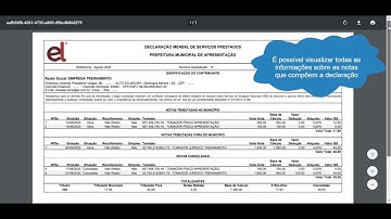 003 - Declaração NFS-e