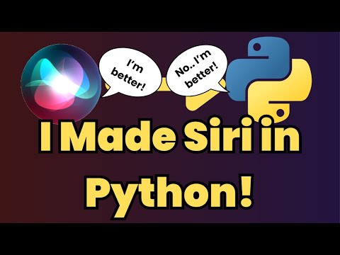 I made Siri in Python (and Rust)! Meet Sade!  | Sade #1
