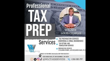 File your taxes with the WLC Tax Service LLC