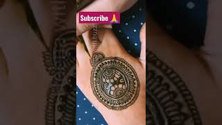 attractive mandala Mehndi Design #shorts |heena with buzz |gol tikki Mehndi Design