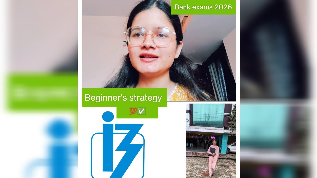 Beginner’s Strategy for Bank Exams 2026💯 | IBPS PO, RRB, SBI | Start Right✅#aspirants#strategy#exam 