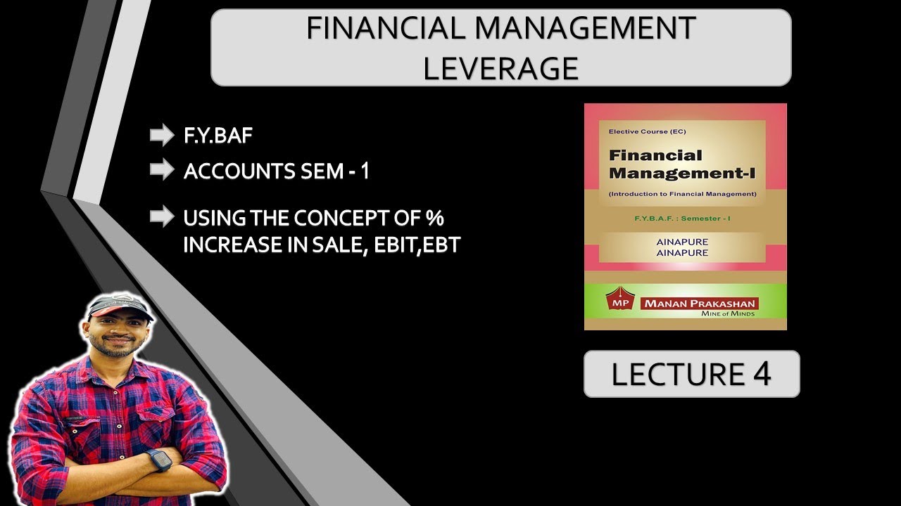 #4 FYBAF Leverage Analysis (Introduction) ~ Financial Management (FM) B.Com/M.Com/CA/CS/CMA