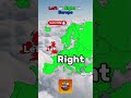 Left or right in europe. #like #subscribe #europe #fypシ゚viral #foryouシ #foryoupageシ