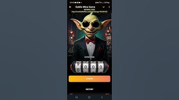 GOBLIN MINE GAME - SECRET CODE 17 NOV 2024 - MINE TONCOIN - MINERE TONCOIN ! #shorts 004