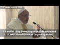 The Pope explains the true meaning of joy