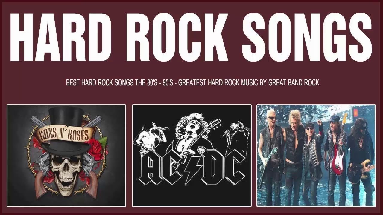 Top 100 Greatest Hard Rock Songs Hits All Time 👌 Best Hard Rock Songs