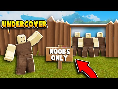 Undercover God Player Joins A Noob Tribe Roblox Booga Booga Youtube - videos matching god player starts over as a noob roblox