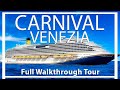 Carnival venezia  full walkthrough ship tour  review  fully renovated  carnival cruise lines